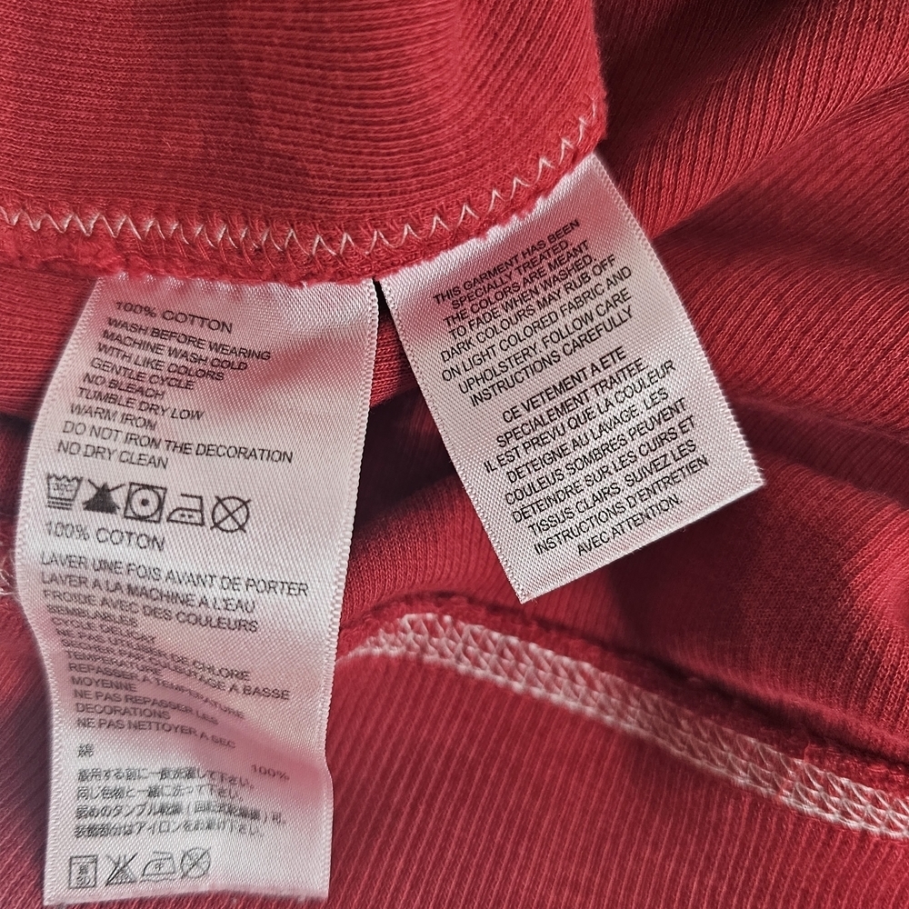 Tommy Bahama Sweater Men's Sz M Redd 1/4 zip Long Sleeve Cotton - Picture 11 of 11